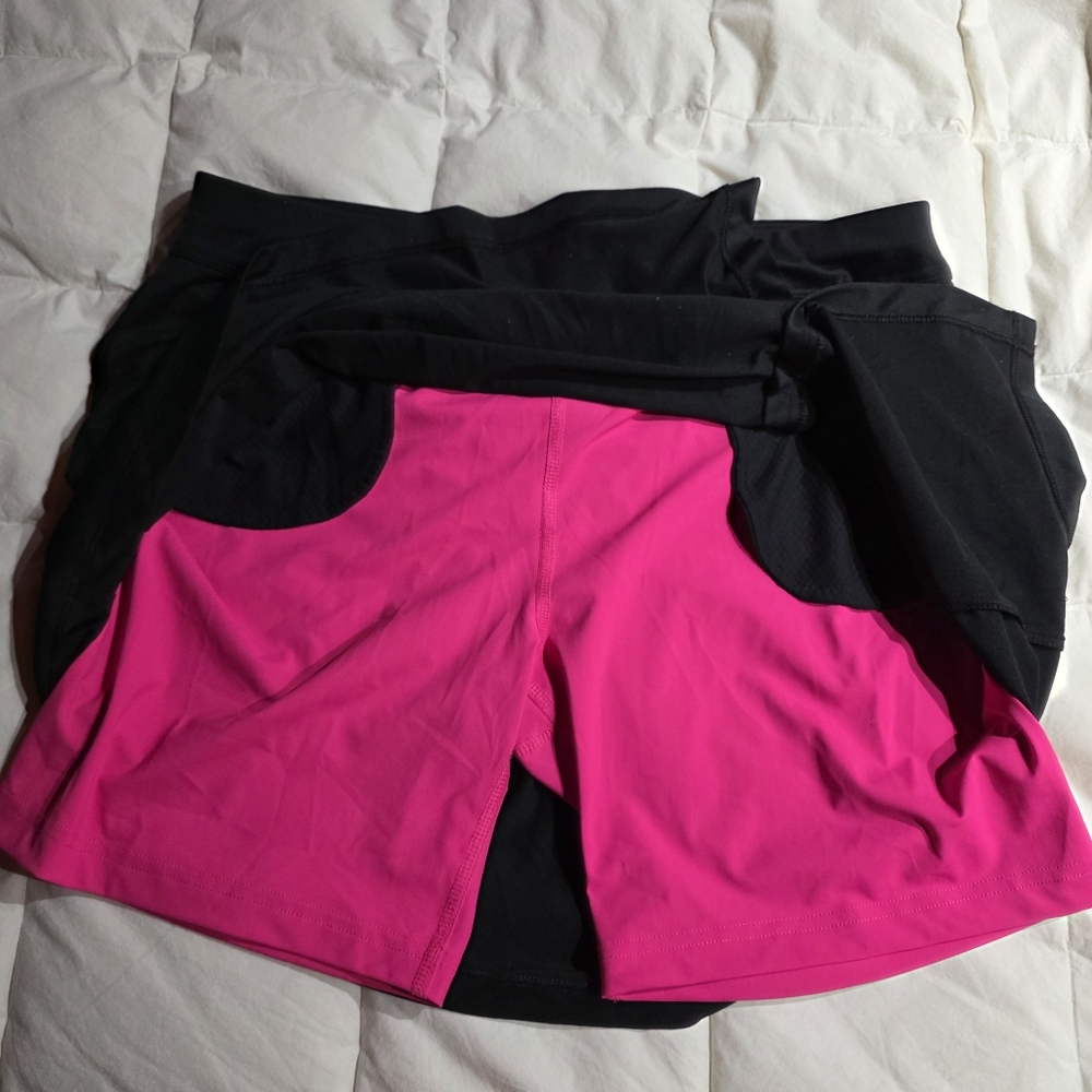Adidas Black Pink Short Skort. - Picture 7 of 13